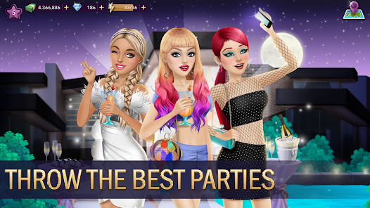 Screenshot 2 for Hollywood Story Fashion Star Mod APK 11.14.5 (menu) Android