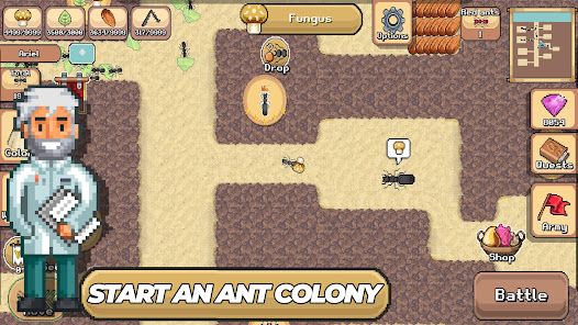 Screenshot 1 for Pocket Ants Colony Simulator APK 0.0915 (Latest) Android