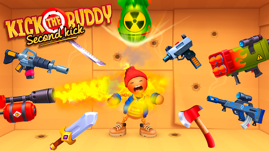 Screenshot 5 for Kick The Buddy Remastered Mod APK 2.10.5 (money) Android