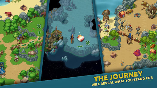 Screenshot 6 for Idle Bounty Adventures MOD APK 1.2.2108 (Unlimited Money Speed) Android