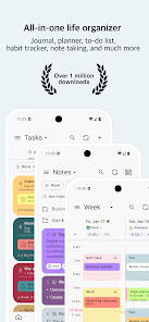Screenshot 1 for Journal it Bullet Planner MOD APK 9.2.17 (Premium Unlocked) Android