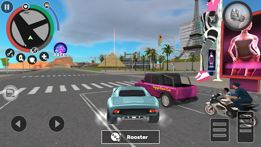 Screenshot 6 for Vegas Crime Simulator 2 MOD APK 3.1.7 (Unlimited Money) Android