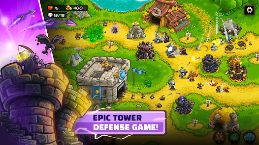 Kingdom Rush Vengeance TD Game 1.9.9 Mod APK Menu screenshot