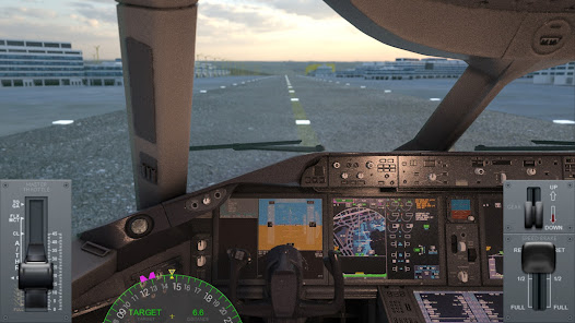 Screenshot 1 for Airline Commander Flight Game MOD APK 2.4.1 (Missions Always Complete) Android