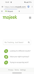 Screenshot 1 for Privacy Browser APK 3.17 (Full Version) Android