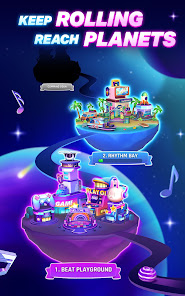 Screenshot 8 for Dancing Road Color Ball Run MOD APK 2.4.5 (Unlimited Hearts VIP Unlocked) Android