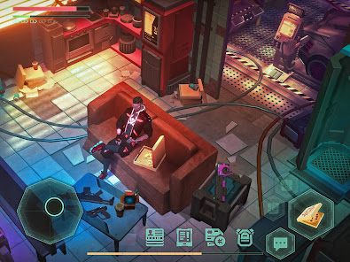 Screenshot 7 for Cyberika Action Cyberpunk RPG APK 1.2.1 Android