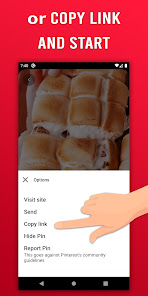 Screenshot 2 for Download for Pinterest Pro APK 23.7.25 Android
