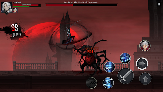 Screenshot 7 for Shadow Slayer Demon Hunter MOD APK 1.2.40 (Unlimited Money Menu) Andriod