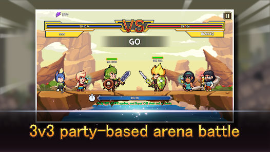 Screenshot 5 for Idle Tank DPS and Healer MOD APK 1.719 (God Mode) Android