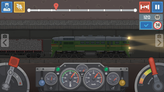 Screenshot 6 for Train Simulator Railroad Game MOD APK 0.6.0 (Unlimited Money) Android