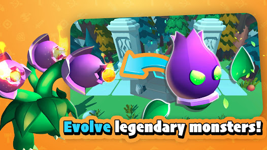 Screenshot 4 for Idle Monster TD Evolved MOD APK 74.1.0 (One Hit Kill) Android