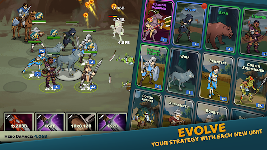 Screenshot 7 for Idle Bounty Adventures MOD APK 1.2.2108 (Unlimited Money Speed) Android