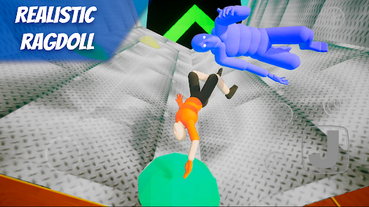 3D Ragdoll Parkour Adventure MOD APK 0.653 (Unlimited Money) Android screenshot