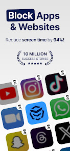 Screenshot 1 for AppBlock Block Apps Sites AppBlock Pro MOD APK 6.10.1 (Unlocked) Android