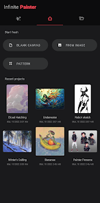 Screenshot 5 for Infinite Painter MOD APK 7.1.7 (Premium Unlocked) Android
