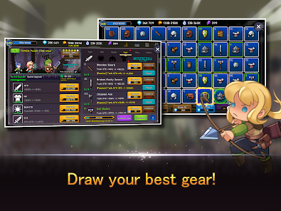Screenshot 6 for Idle Tank DPS and Healer MOD APK 1.719 (God Mode) Android