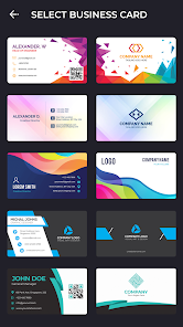 Screenshot 7 for Ultimate Business Card Maker MOD APK 1.3.5 (Premium Unlocked) Android