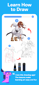 Drawing Desk Draw Paint Art MOD APK 8.1.0 (Premium Unlocked) Android screenshot