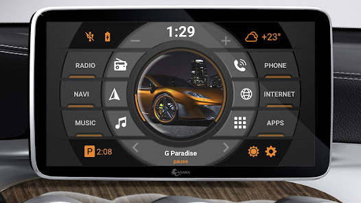 Screenshot 3 for AGAMA Car Launcher APK 4.0.8 (Premium) Android