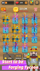 Screenshot 5 for Merge Sword MOD APK 1.9.6 (Instant Achievement Reward) Android