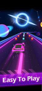 Screenshot 2 for Beat Racing Car EDM MOD APK 2.2.1 (Unlimited Money God Mode) Android