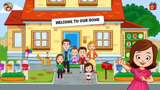 Screenshot 1 for My Town Home Family Playhouse MOD APK 6.16 (Unlocked All Content) Android