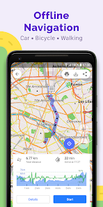 OsmAnd Maps GPS Offline Mod APK 4.8.5 Android screenshot