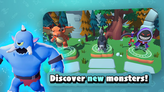 Screenshot 6 for Idle Monster TD Evolved MOD APK 74.1.0 (One Hit Kill) Android