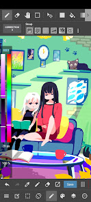 MediBang Paint Make Art MOD APK v27.19 (Premium Unlocked) Android screenshot