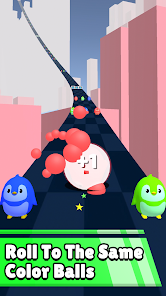 Screenshot 3 for Color Road MOD APK 3.2 (Unlimited Coins No ADS) Android