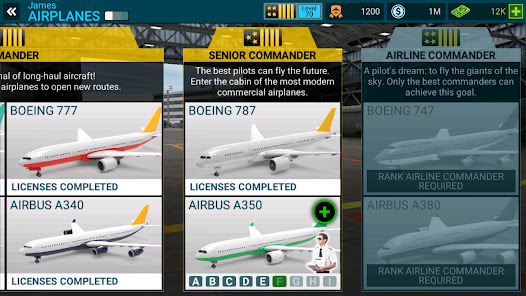 Screenshot 5 for Airline Commander Flight Game MOD APK 2.4.1 (Missions Always Complete) Android