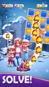 Screenshot 2 for Matching Story MOD APK 1.28.01 (Unlimited Money) Android