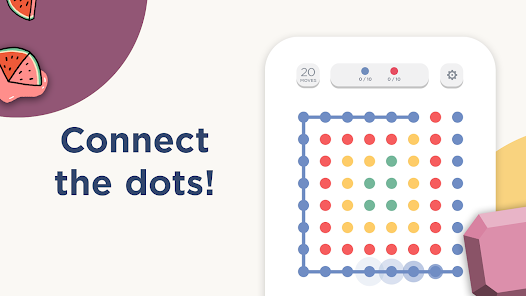 Screenshot 3 for Two Dots Puzzle Games MOD APK 7.9.5 (Unlimited Money) Android