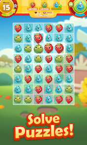 Screenshot 2 for Farm Heroes Saga MOD APK 5.53.1 (Unlimited Moves Booster) Android