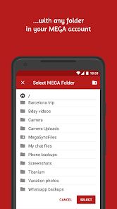 Screenshot 4 for Autosync for MEGA MegaSync MOD APK 6.3.3 Android