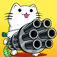 Cat shoot war offline games MOD APK 42 (Unlimited Money) Android